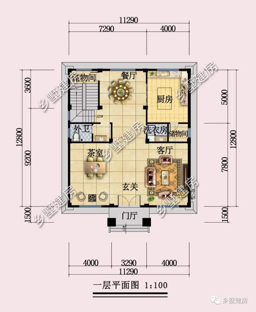 自建房帶總統級套臥11米12米小戶型照樣提升生活格調