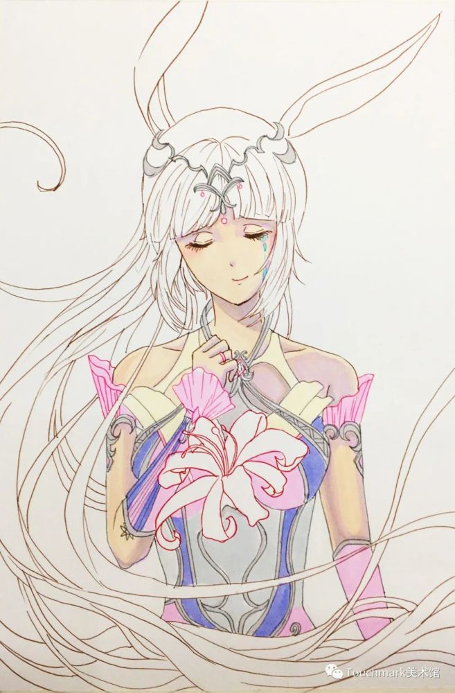 t馆小课堂马克笔斗罗大陆之小舞