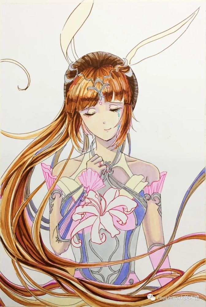 t馆小课堂马克笔斗罗大陆之小舞