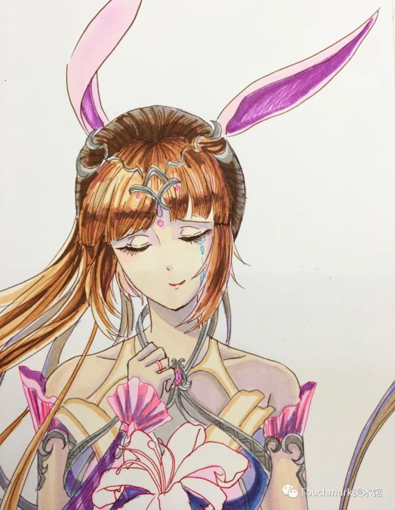 t馆小课堂马克笔斗罗大陆之小舞