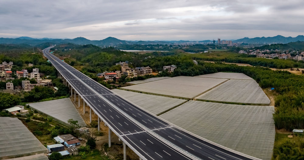 紫惠高速明日通车客家花朝戏服务区等你来打卡