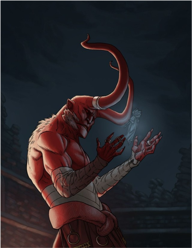 地狱男爵中的黑暗怪物魔裔之父阿兹尔