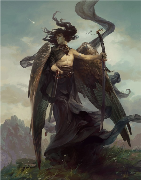 根据犹太人《以诺书》中的记载,阿兹尔(azzael也被写作azazel)是一名