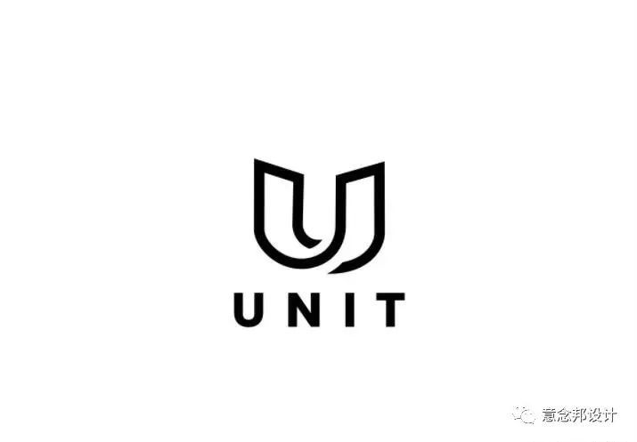 英文字母u元素创意logo设计欣赏