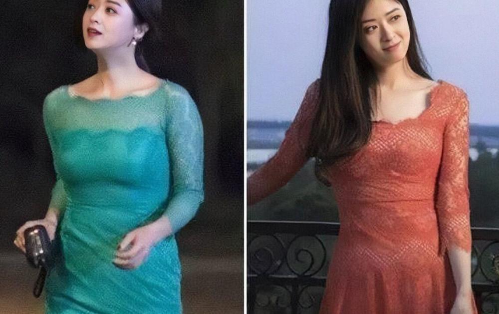 骨架也比较大,如果胖起来的话也难免显得虎背熊腰,但是好在蒋欣的身材