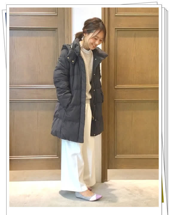冬天怎么穿阔腿裤?可以这样配外套,不显沉重还很时尚