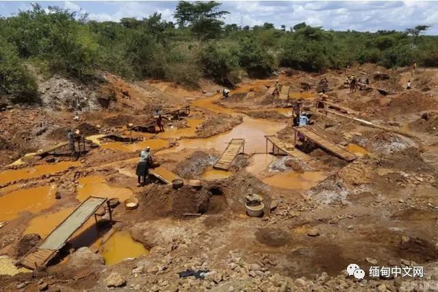 在缅甸要开矿必须交保护费金矿老板不守规矩被枪击