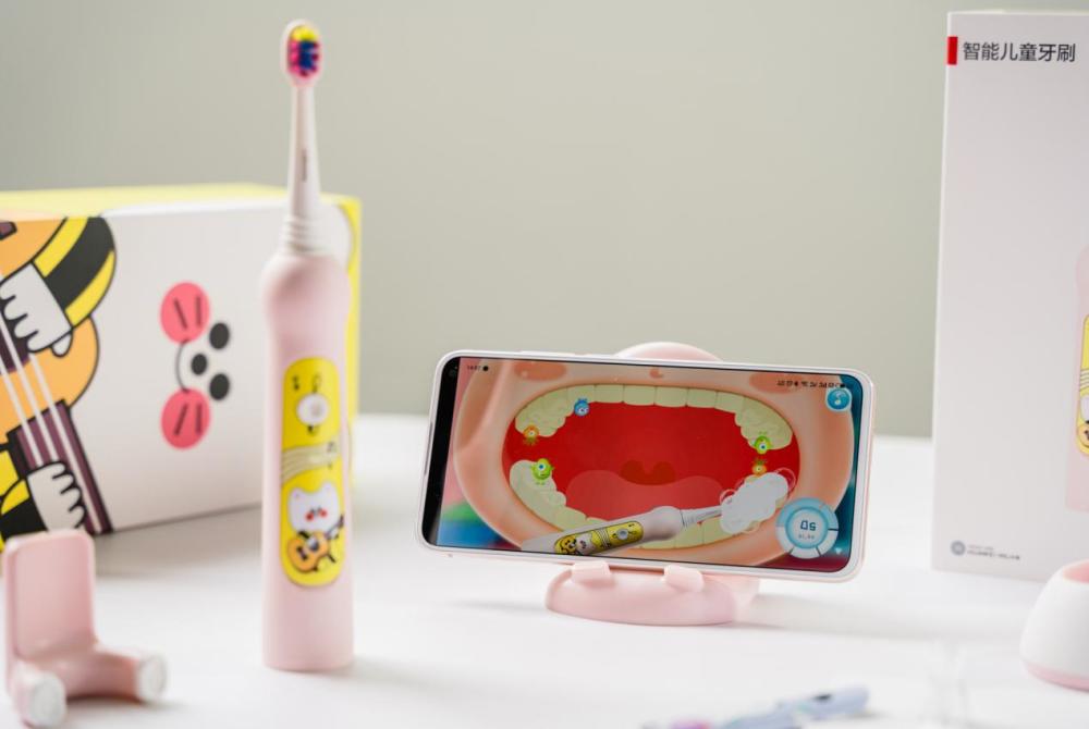 华为智选儿童电动牙刷简单有效让孩子不再抗拒刷牙