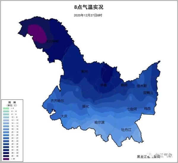 霸王级寒潮杀到黑龙江多地将迎今冬最冷天气