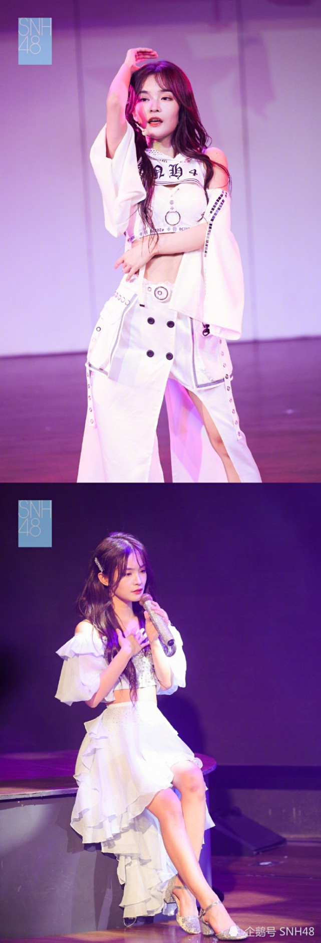 snh48杨冰怡生日公演返图