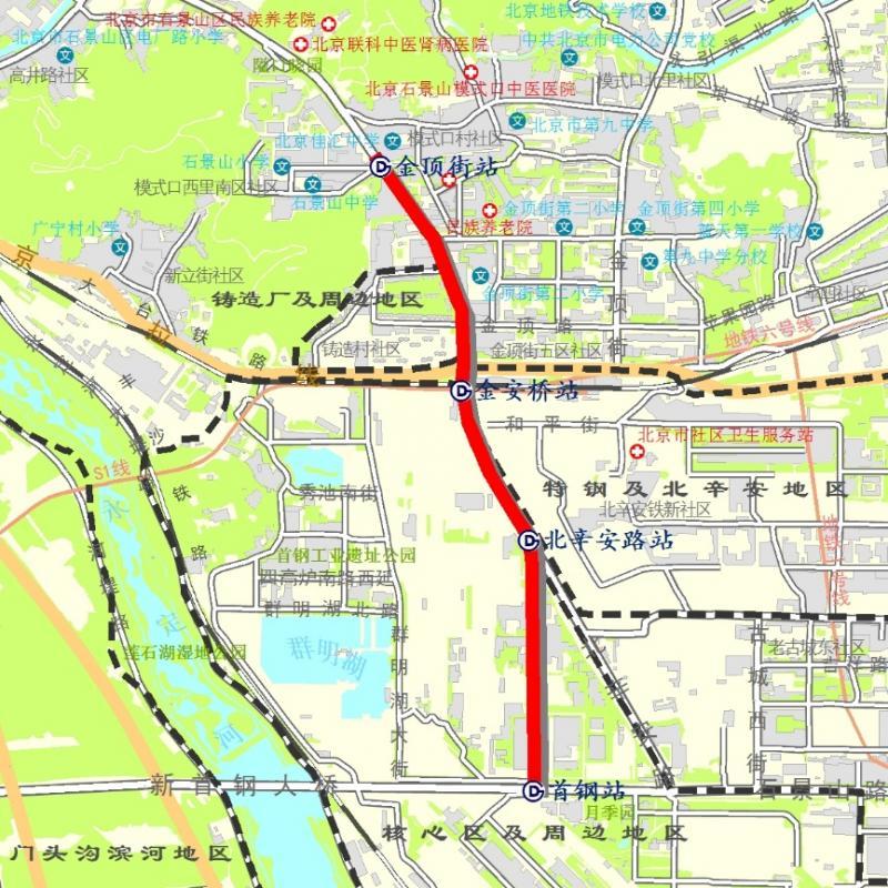 三站封顶北京地铁11号线西段冬奥支线明年年底通车