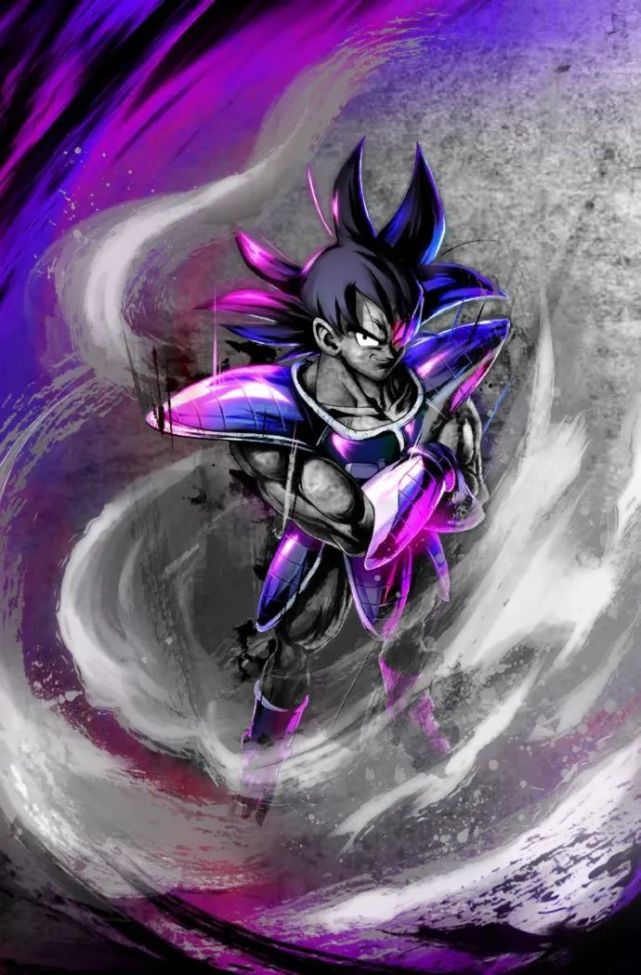 龙珠图集油画版超级赛亚人