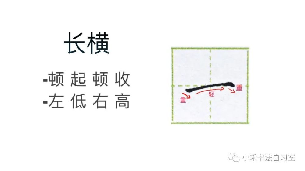 硬笔楷书基本笔画|横的写法_腾讯新闻