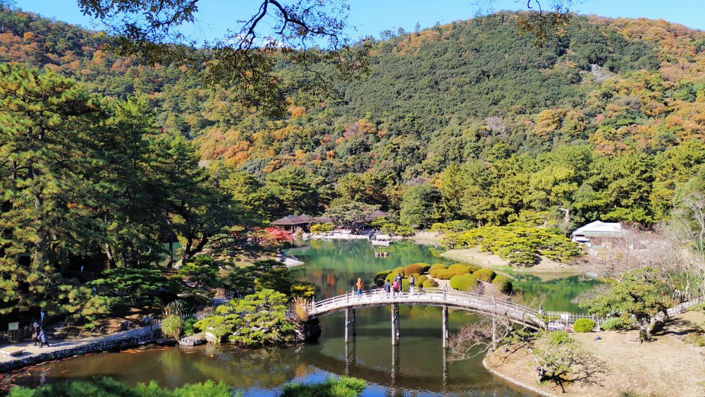 米其林旅游指南 三星推荐 高松旅游最不能错过的栗林公园 腾讯新闻