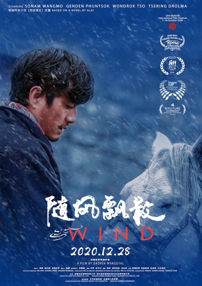 电影随风飘散正在热映藏族风格和女性主义的完美结合