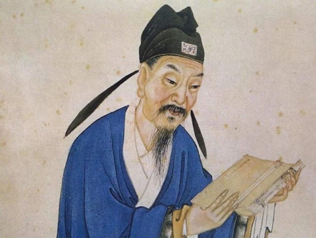 "诗圣"杜甫画像