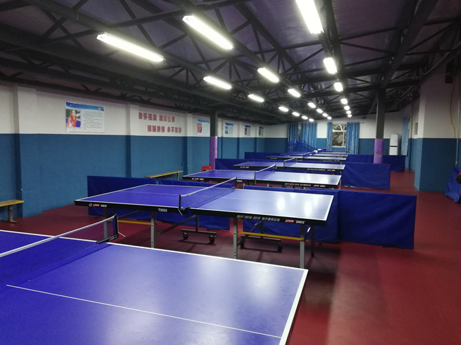 龙泉小学乒乓球馆开馆
