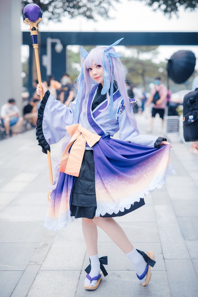 cos欣赏:冰川镜华_腾讯新闻