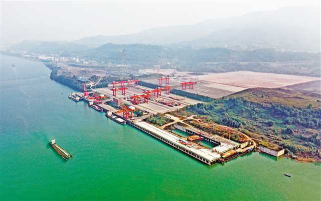 涪陵龙头港将成我市第二大枢纽港