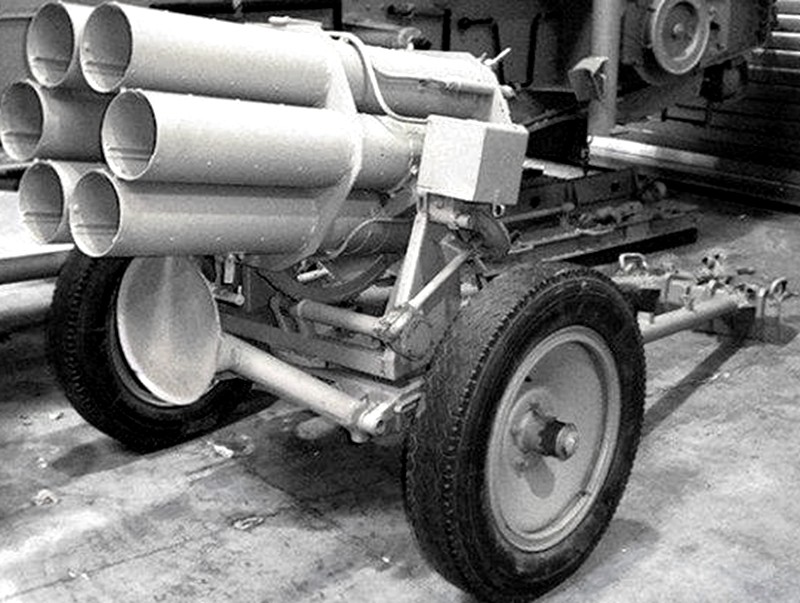 德国41型150毫米多管火箭炮德国42型多管火箭炮美英两国虽然也在m4a1