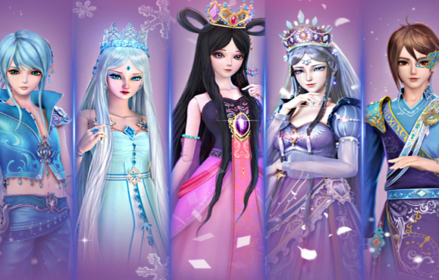 叶罗丽舒言变身时间领路人新装裙摆比齐娜的燕尾裙更抢镜