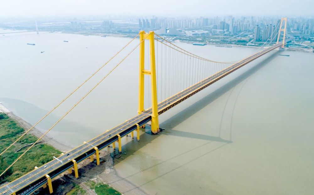 李埠长江公铁大桥图片
