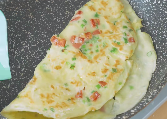 孩子爱吃的火腿鸡蛋早餐饼,鲜嫩味美,营养解馋,吃一次念念不忘