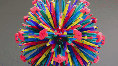 霍伯曼球以设计师查克·霍伯曼的名字命名.