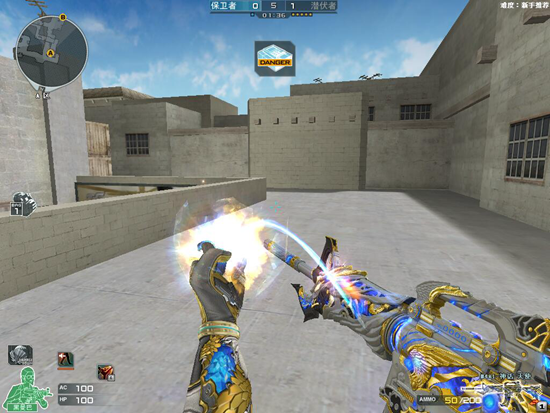 cf:新传说级武器天使和恶魔,无疑又将武器展示功能提升到一个崭新的