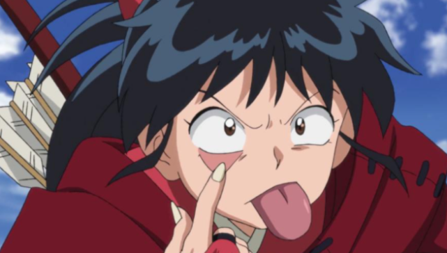 半妖的夜叉姬诸叶的几顿操作让她成为不像配角的主角