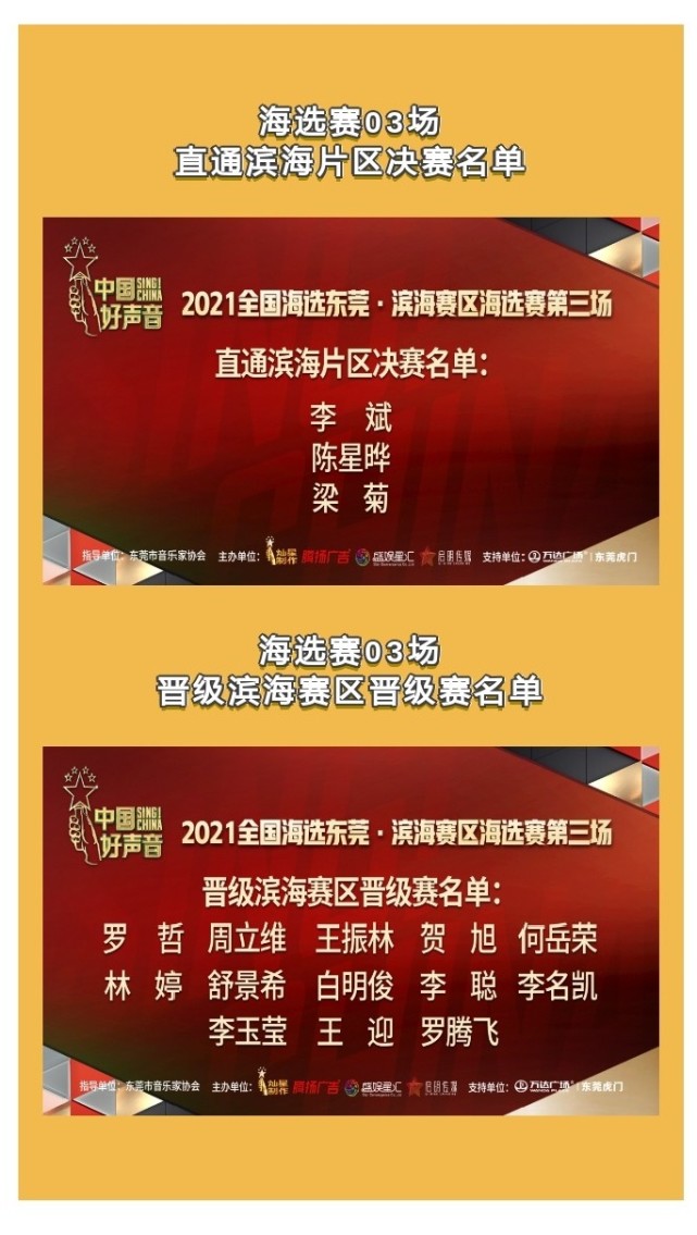 2021《中国好声音》东莞·滨海赛区海选赛03场燃爆全场!