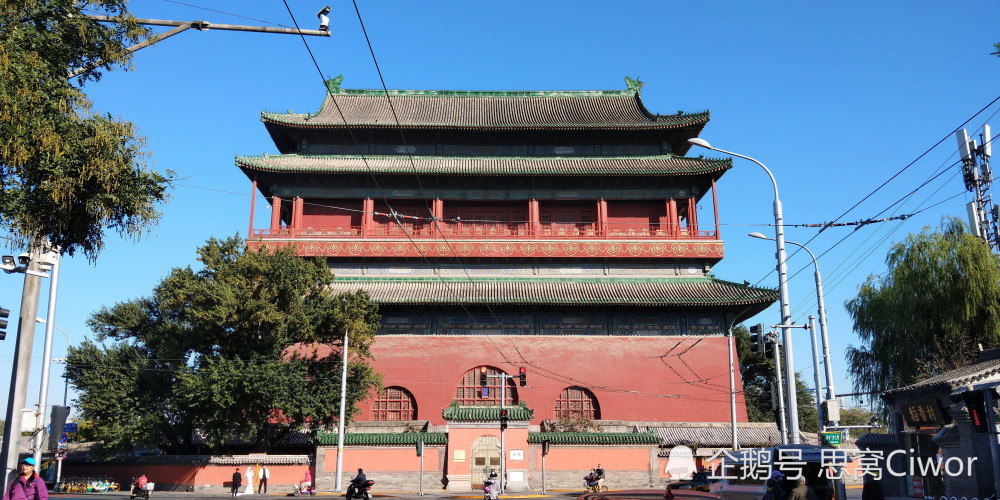 思窝花脸说北京中轴线钟鼓楼