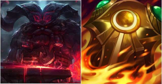 布兰德(火男)无论是在中路还是辅助,火男都很难对付,因为连大面具增强