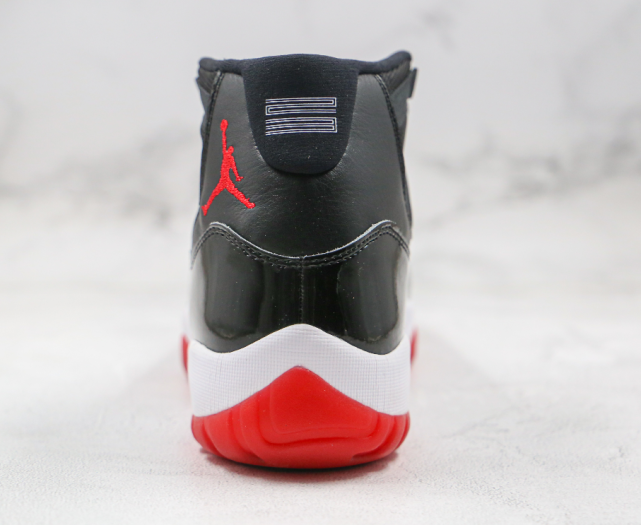 aj11黑红大魔王高帮休闲篮球鞋 air jordan 11 bred