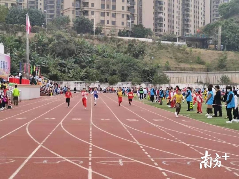 践行品牌教育樟木头镇中心小学举行香樟体育节