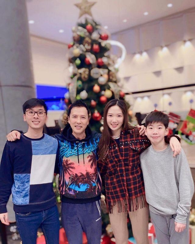 露面,罕见参与家庭聚会,和父亲关系缓和|甄子丹|甄文焯|汪诗诗|梁静慈