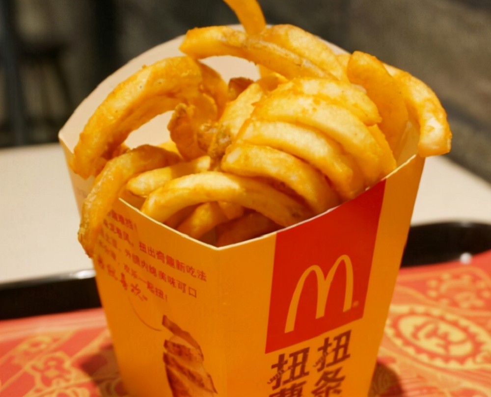 薯,另外还有薯格,有很多人都不知道,其实麦当劳里面有上架过扭扭薯条