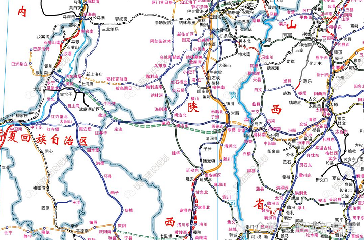 新規劃鐵路包括沿江高鐵重慶北經江北機場至涪陵北段;南陽至信陽至