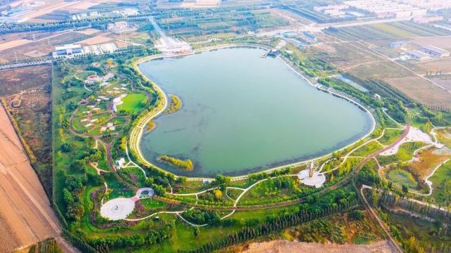 河北省衡水市武強縣的音樂公園是一座開放性公園,總佔地面積800多畝