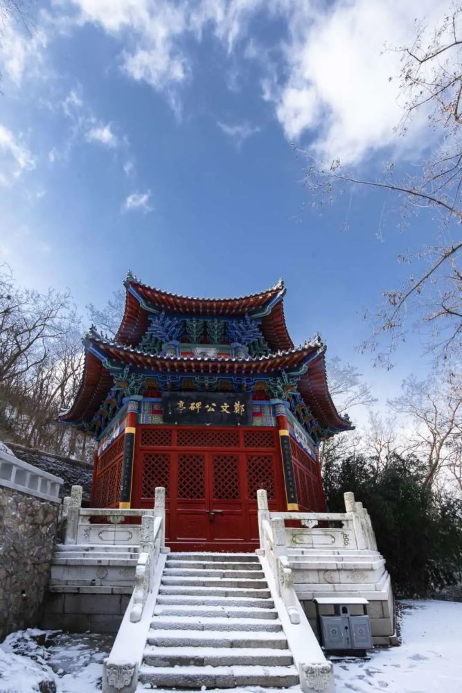 雪后的莱州云峰山真的太美了