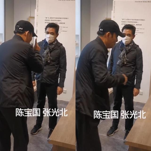 陈宝国张光北罕同框两人身高差一大截儿女演戏不火被说颜值低