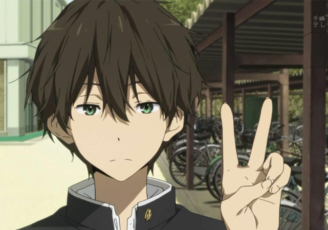 渣男喜欢用的二次元头像,其中人物居多,折木奉太郎"首当其冲"