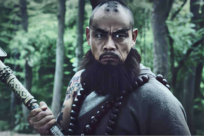 4个版本鲁智深第一个经典第二个还行最后一个辣眼睛