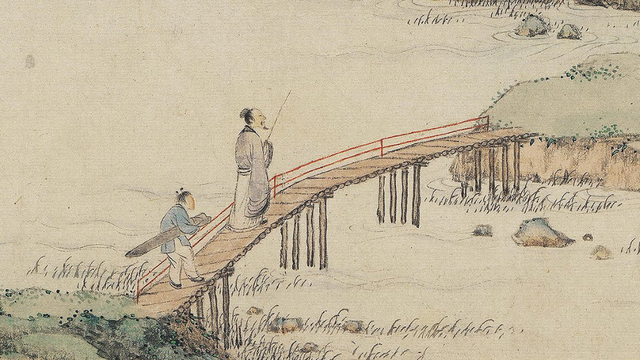 山水画中小桥的画法