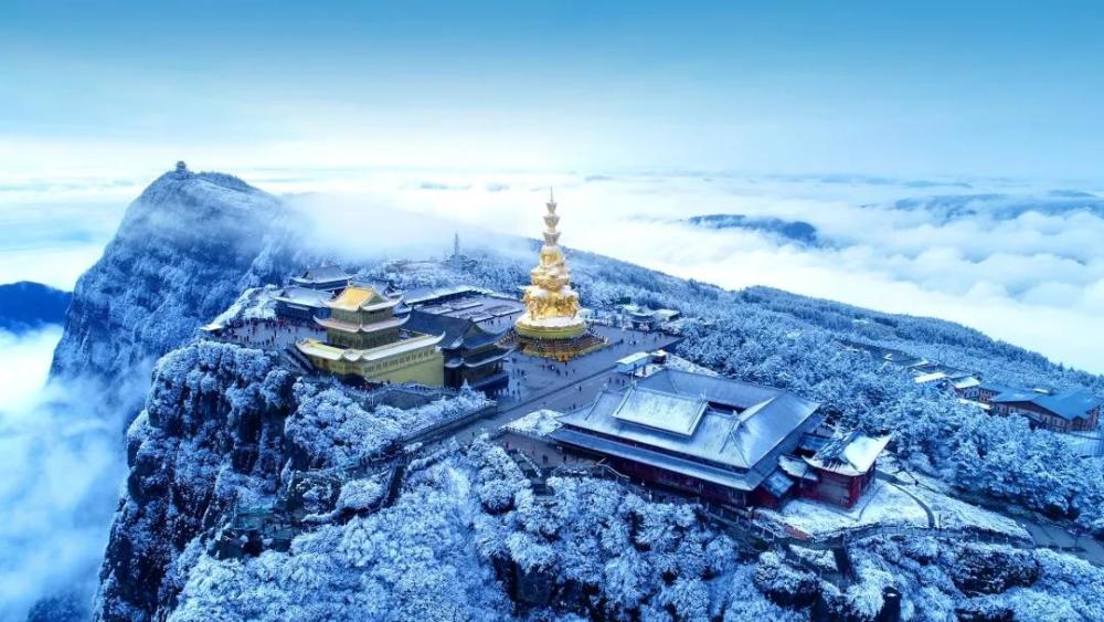 新一轮大降温或造就最美雪景 元旦小长假上峨眉山玩雪去_腾讯新闻