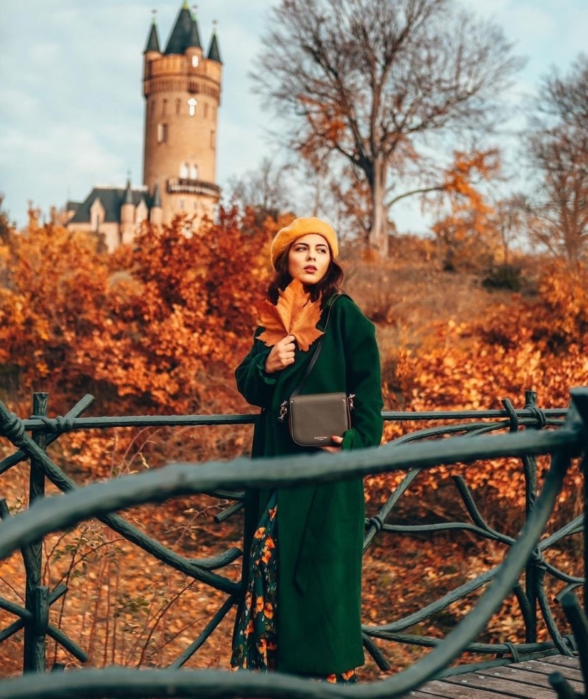 和nastasia学穿搭,轻松展现德式风情