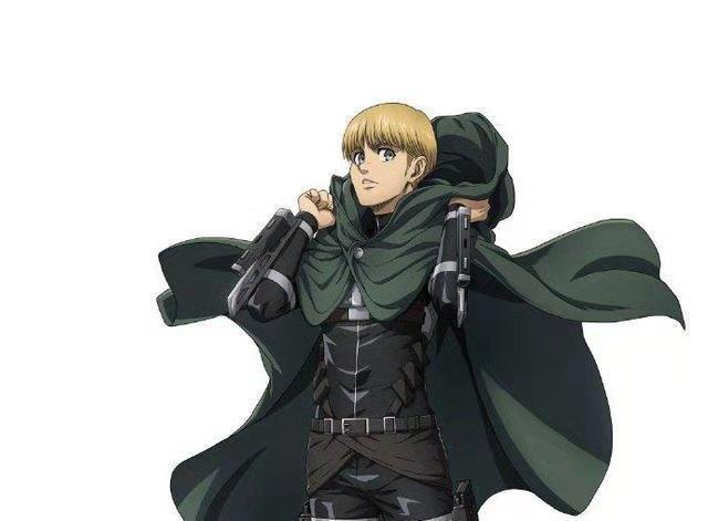 巨人:最终季角色公开图,阿尔敏有了团长的味道,让变成了长发