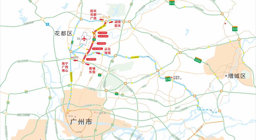 白云机场第二条高速通道通车在即机场二高北段交工验收