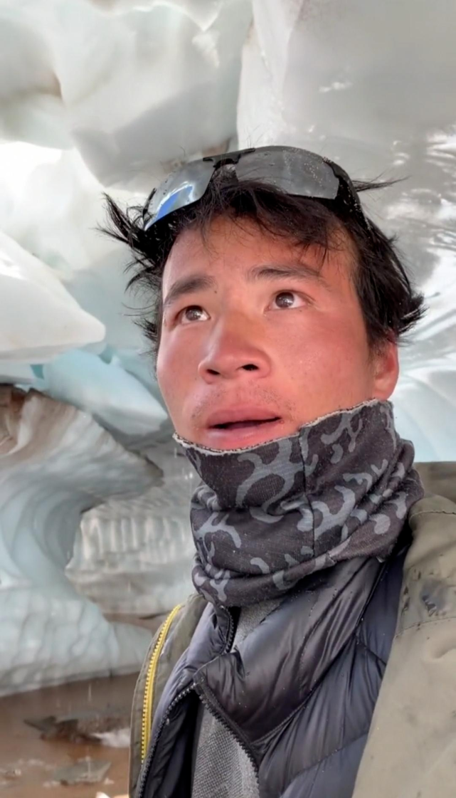 西藏冒险王坠入冰川曾徒步70多座冰川称危险有时会让人上瘾