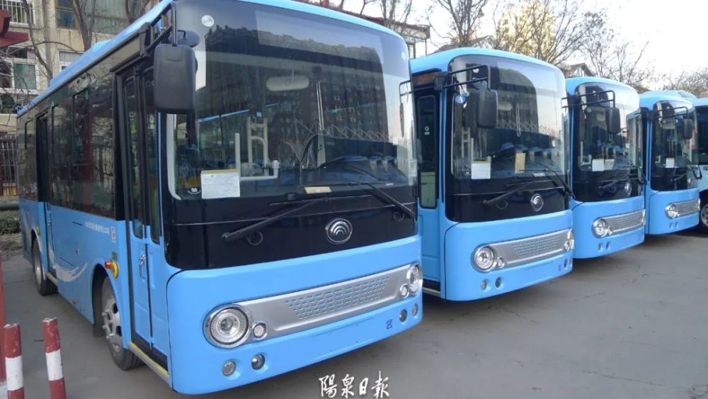 至此阳泉公交公司的纯电动公交车达到了629台,纯电动公交车的占比达到